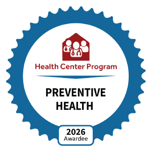 Health Center Program 2025 Preventative Health Awardee